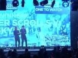 GamesMaster Golden Joystick Awards 2011 - One To Watch Award Presentation