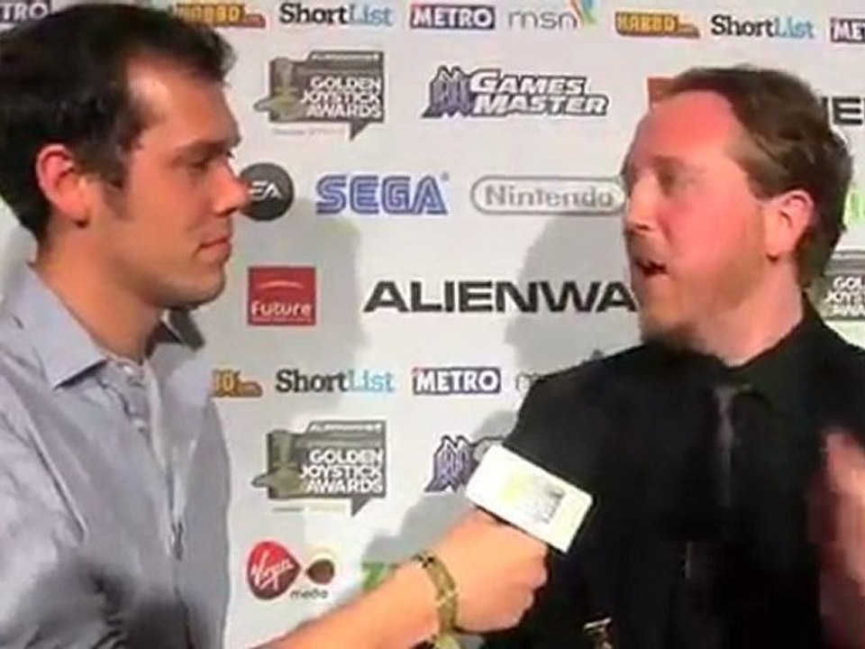 GamesMaster Golden Joystick Awards 2011 - Nintendo 3DS interview
