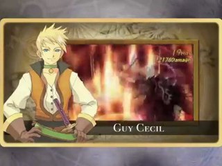 Tales of the Abyss Guy Cecil gameplay