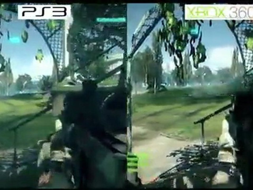 Battlefield 3 Beta PS3 vs Xbox 360 gameplay (HD)
