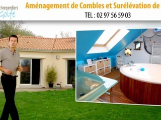 Surélévation de toiture Morbihan (56)