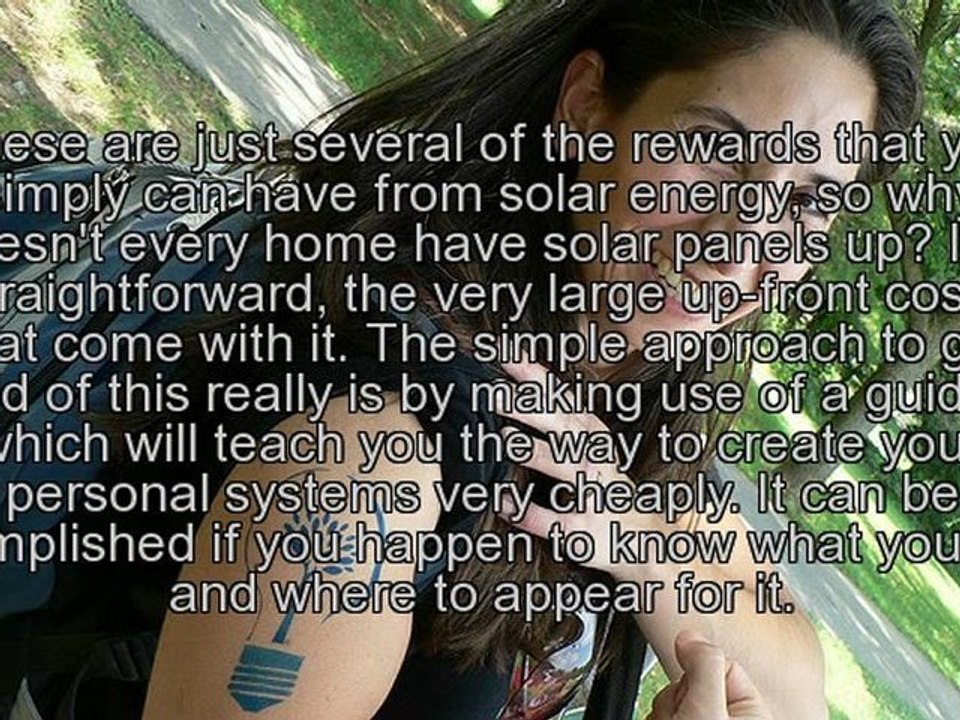 Home Made Energy Review - Do You Want to Know How to Make Your Own Solar Panels?