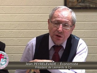 Exposé économique par Jean Peyrelevade lors du dîner du Club Nouveai Siècle