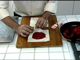 How to make Strawberry Rhubarb Turnovers with Phyllo