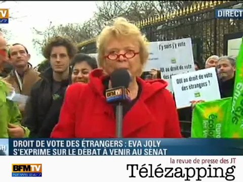 Télézapping - Droit de vote des étrangers : Nicolas Sarkozy a changé d'avis, nous non