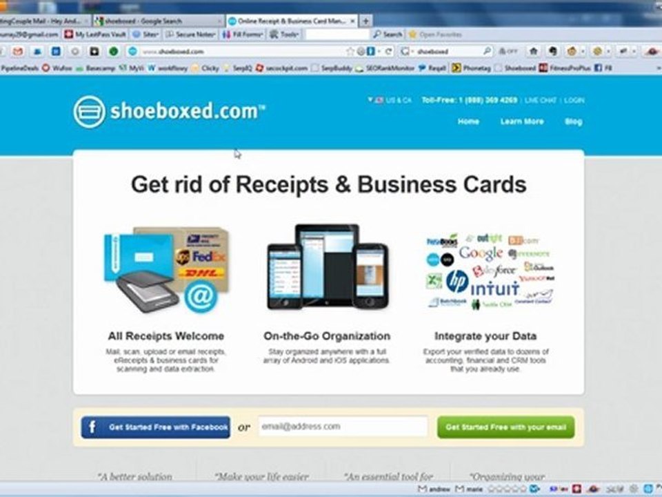 Tax Webinar Bonus : Shoeboxed