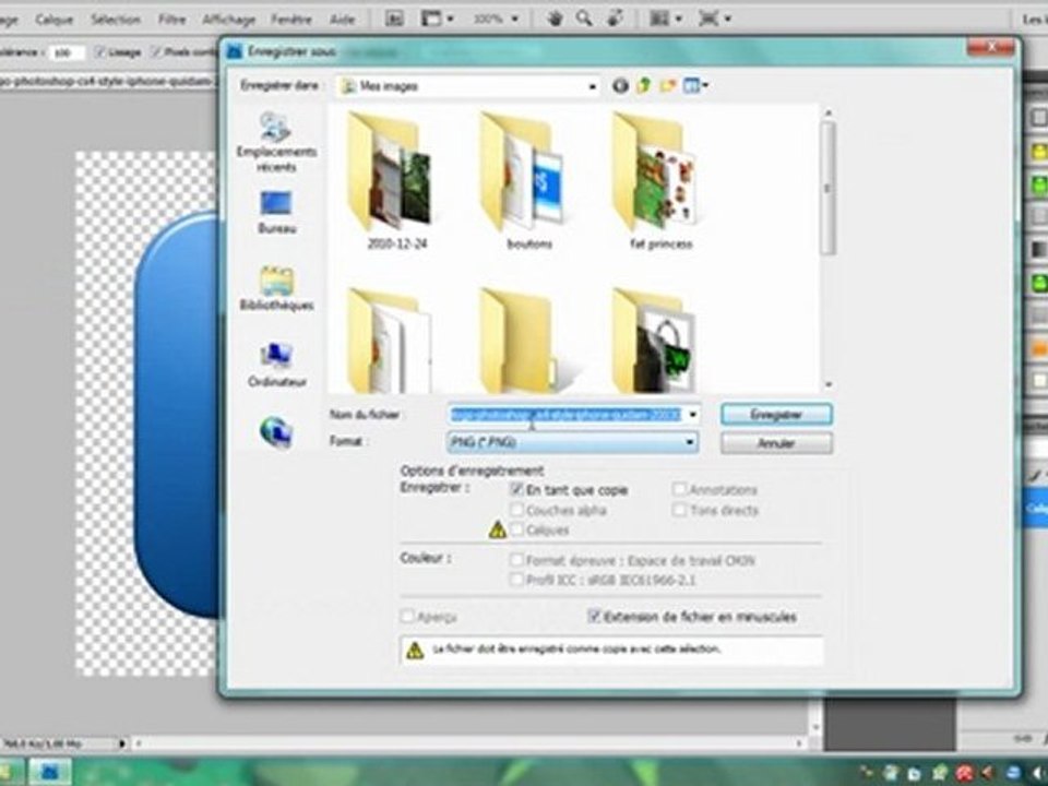 Tuto n°1 sur photoshop : enlever le contour blanc d'une image pour le mettre en transparent.