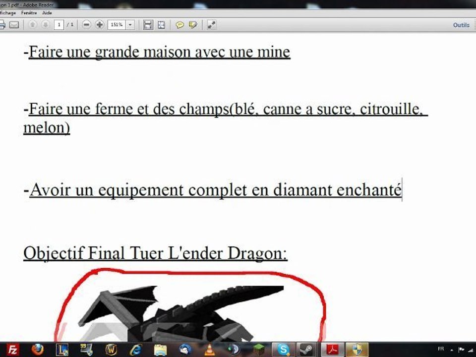 Présentation des objectifs pour la série suivie survival