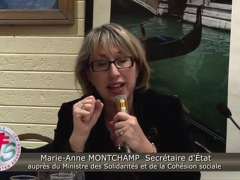 Vision sociale de la France par Anne-Marie Montchamp lors du dîner du Club Nouveau Siècle