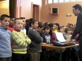 Maubeuge : fête de Noël à l'école du Faubourg de Mons