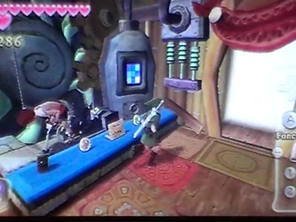 Video test The legend of zelda Skyward sword (wii)