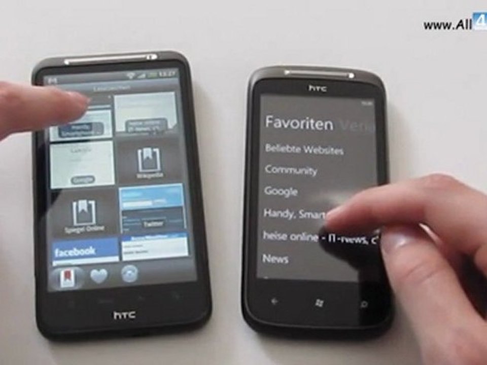 HTC 7 Mozart vs. Desire HD Browser Speedtest_HD