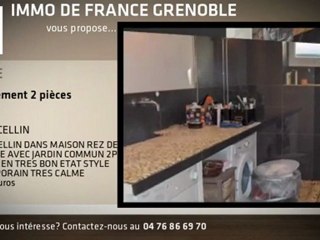 A vendre - APPARTEMENT - ST MARCELLIN - 2 pièces - 53m²