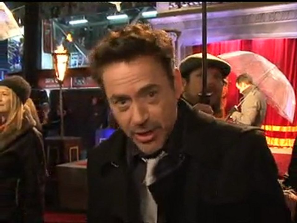 Robert Downey Jr kicked an extra in Sherlock Holmes 2