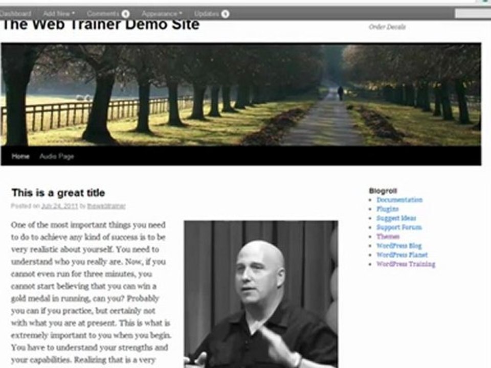 WordPress Link Categories