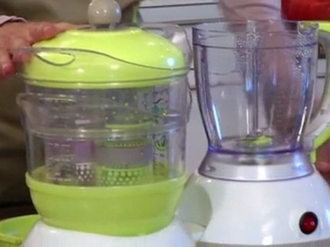 Nutribaby : fonction stérilisation biberons