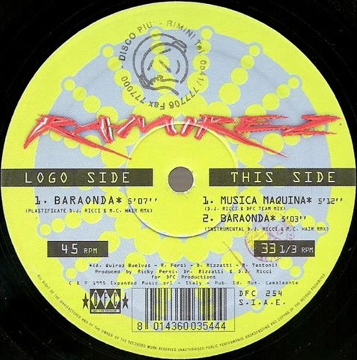 RAMIREZ - BARAONDA (PLASTIFIKATE REMIX)