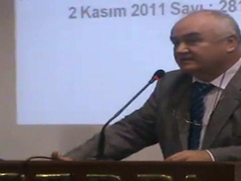 13- (02.12.2011) - Demokratik Değişim Gurubunun Düzenlemiş Olduğu; 660 Sayılı Kanun Hükmünde Kararname ve Bağımsız Denetim Konulu Panel