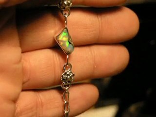 Ethiopia Opal on Sterling