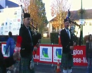 Auld alliance pipe band à Port-en-Bessin