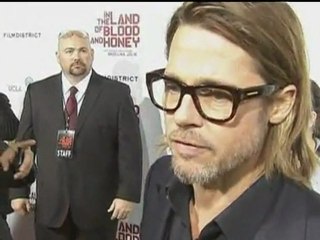 Angelina Jolie & Brad Pitt discuss their humanitarian work