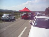 Départ course valliguiere Alfa GTV