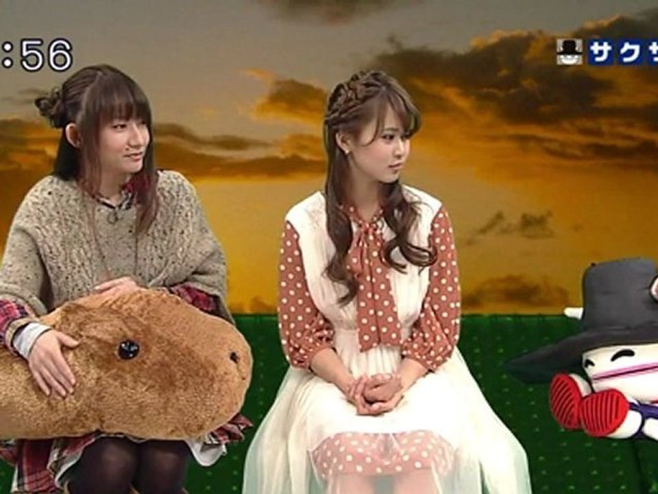sakusaku 111209 4 カピバラさんとマユミーヌ『むぎゅっとぬっくし』、の巻