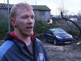 Scotland hit by stormy weather