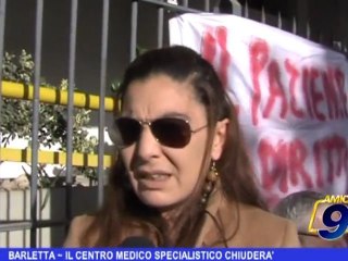 Barletta |  Il centro medico specialistico chiuderà