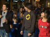 TV3 - Divendres - Flashmob per a La Marató al barri d'Horta