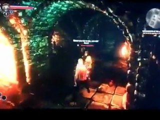 The Witcher 2 - Off-screen Xbox 360 footage