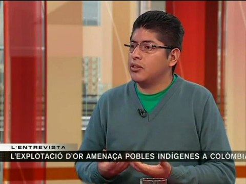 TV3 - Entrevista del 3/24 - El líder indígena de Colòmbia a l' Entrevista del 3/24