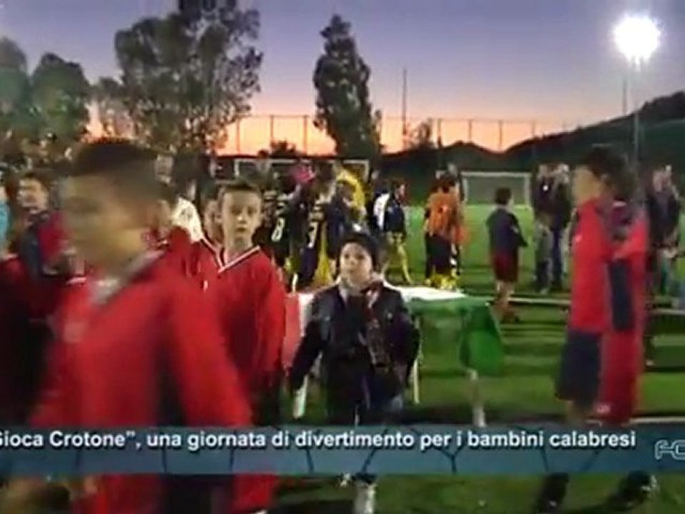 Fc Crotone | "Gioca Crotone", una giornata di divertimento per i bambini calabresi