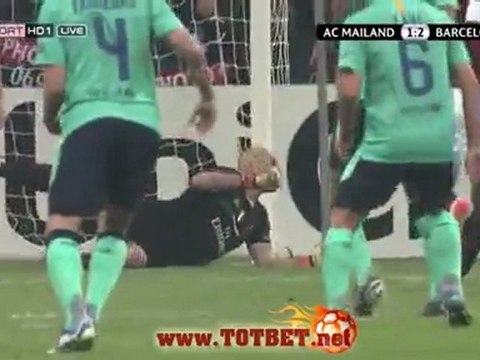 Милан - Барселона (2-3) 23.11.2011