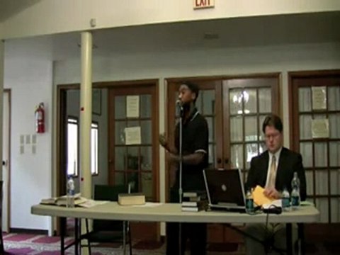 Peace and Violence in Christianity and Islam ( Shadid's Opening Statement - 1 of 4 )