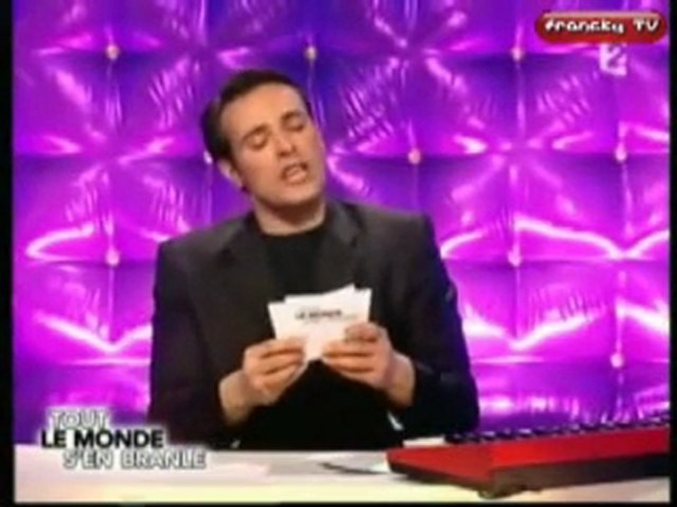 Bruno Salomone imite Thierry Ardisson