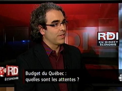 Gérald Fillion - Budget du Québec 2010