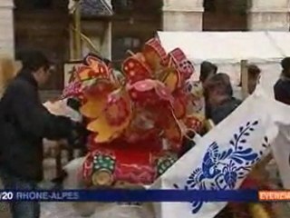 Chars japonais à Lyon... les préparatifs