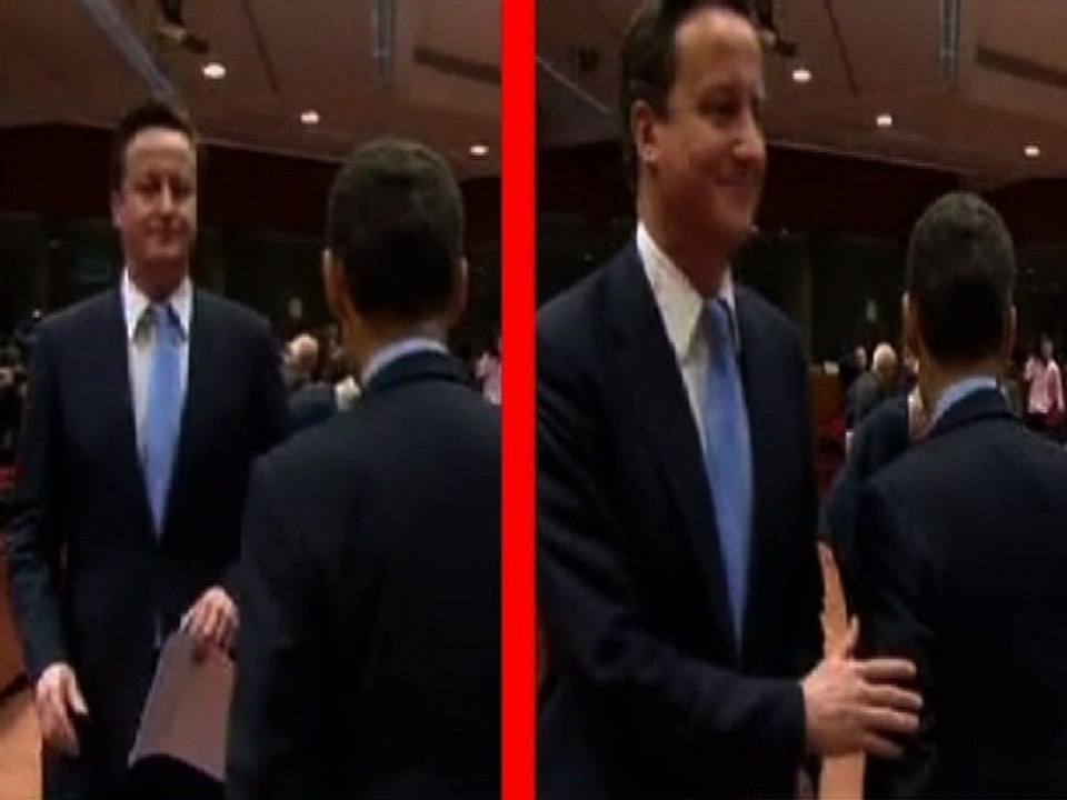 Quand Sarkozy met un vent à Cameron