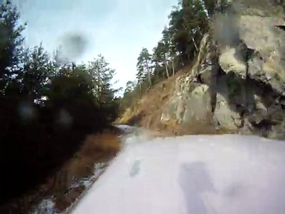 Route de Montbardon en 4l 3/3