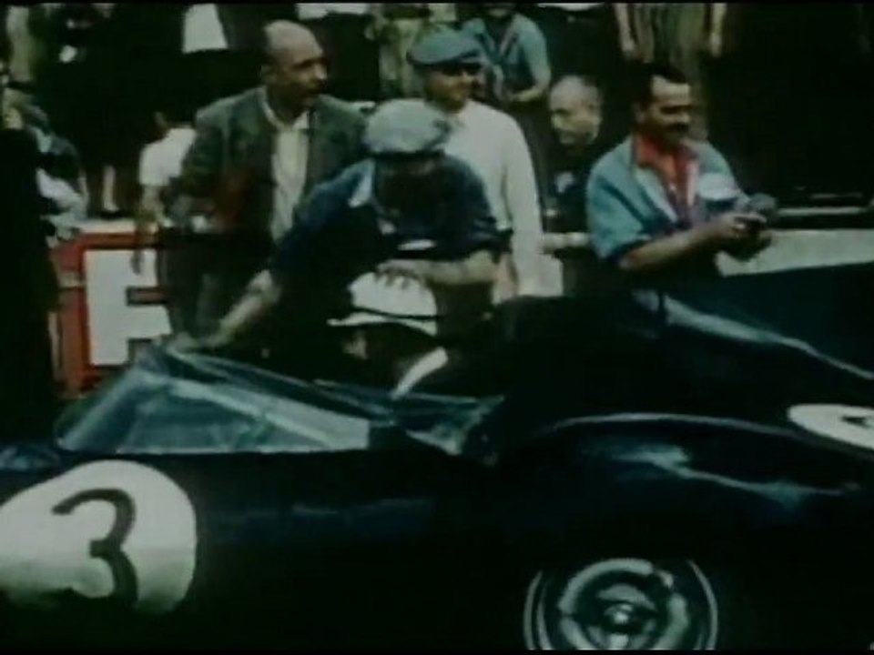 Jaguar History - Last appearance of the D-Type on Le Mans  (1957)
