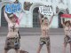 Des Ukrainiennes aux seins nus contestent les élections russes