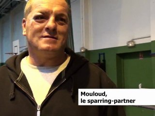 Mouloud, sparring partner de Jean-Marc Mormeck