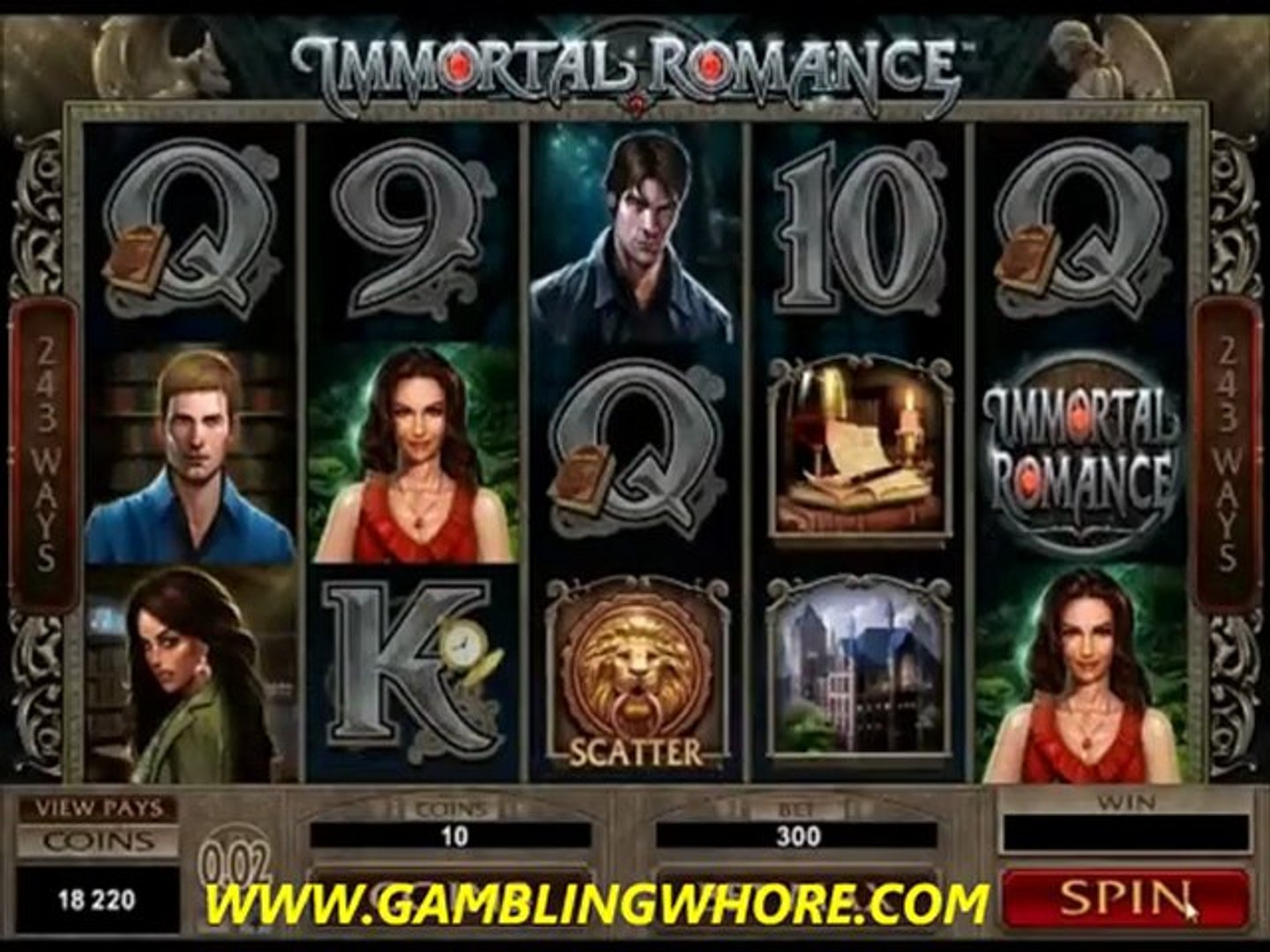 Casino immortal romance full