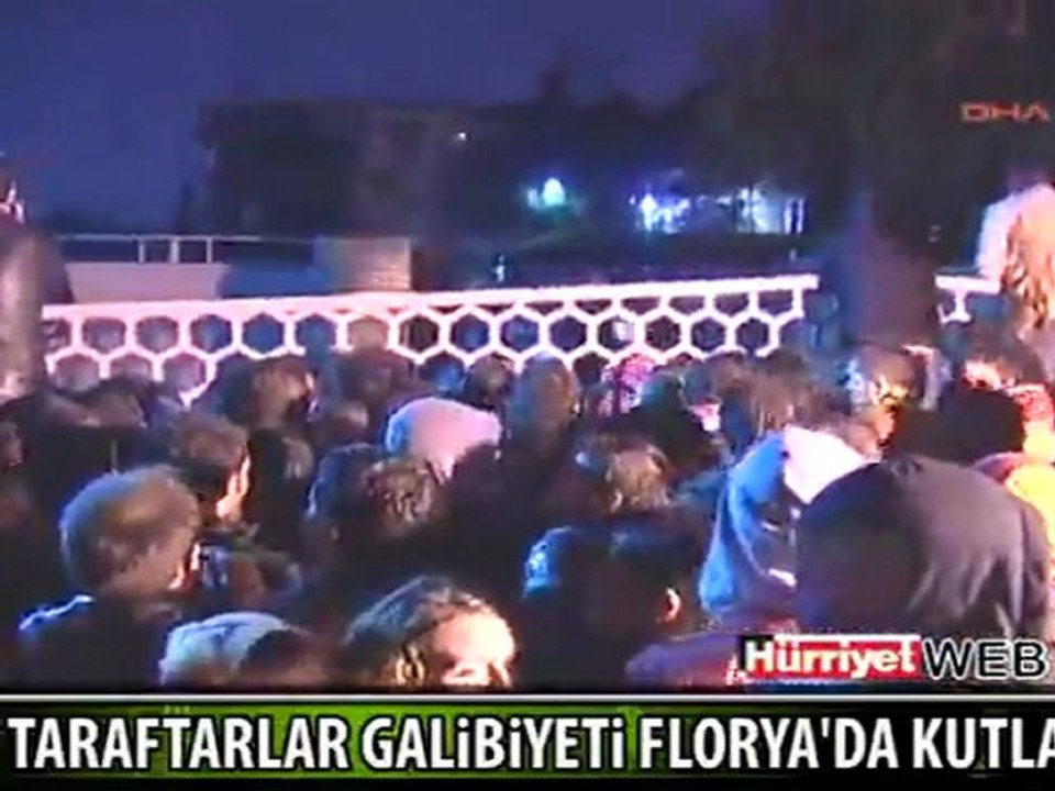 GS'Lİ TARAFTARLAR GALİBİYETİ BÖYLE KUTLADI - WEB TV -- Hürriyet