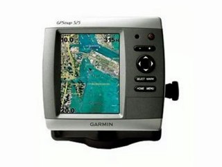 Garmin Kartenplotter GPSMap 525s mit Zwei-Frequenz-Schwinger