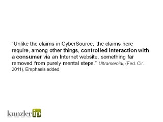 Cybersource Driven Software Patent Strategies