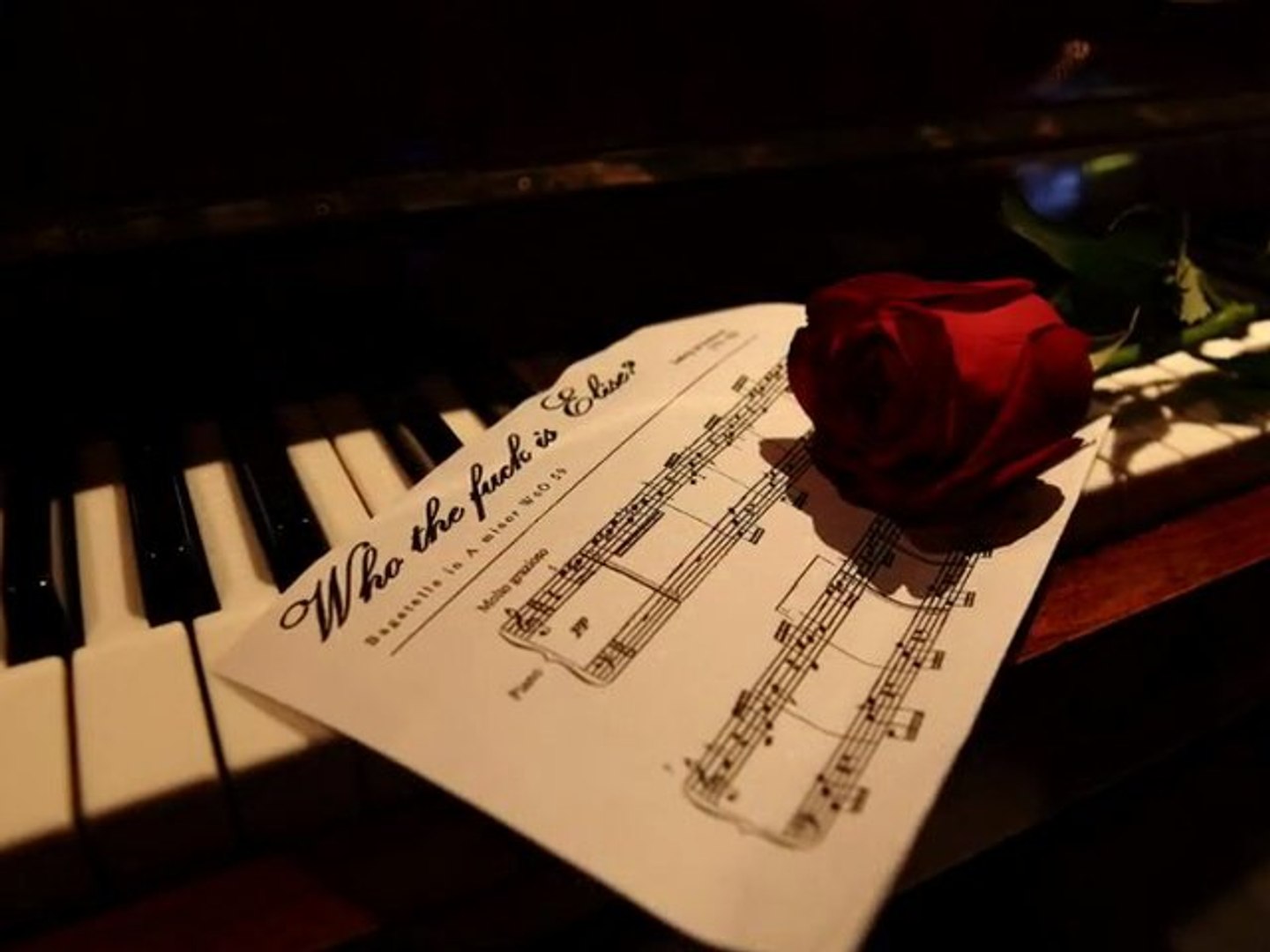⁣Bagatelle in A-minor «Fur Elise»