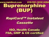 Buprenorphine Drug test - BUP Drug test