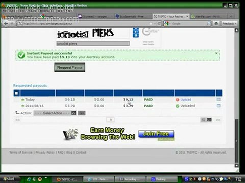 Click ads Payment Proof Earn money online - PTC work - Origional ptc working
